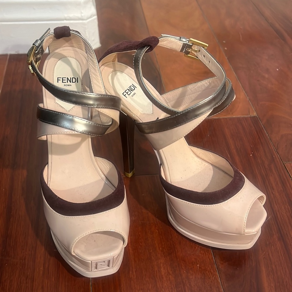 Fendi platform sandals